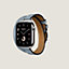 Band Apple Watch Hermès Double Tour 42 mm Attelage, view 3 of 4