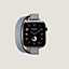 Band Apple Watch Hermès Double Tour 42 mm Attelage, view 4 of 4
