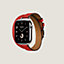 Band Apple Watch Hermès Double Tour 42 mm Attelage, view 3 of 4