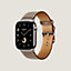 View: front, Band Apple Watch Hermès Single Tour 45 mm