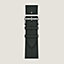 View: Flat, Band Apple Watch Hermès Single Tour 46 mm