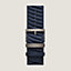 View: Flat, Band Apple Watch Hermès Ultra Single Tour 49 mm En Mer