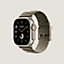 Band Apple Watch Hermès Ultra Single Tour 49 mm En Mer, view 3 of 4