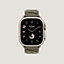 Band Apple Watch Hermès Ultra Single Tour 49 mm En Mer, view 4 of 4
