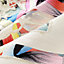 Ex-Libris Marble Silk embroidered scarf 90, view 3 of 4