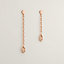 Farandole earrings, very small model, view 1 of 2