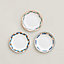 Hermès en Contrepoint set of 3 bread and butter plates, view 1 of 5