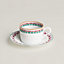 Hermès en Contrepoint tea cup and saucer n°2, view 1 of 3