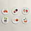 Kaorumi set of 6 dessert plates , view 1 of 8