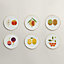 Kaorumi set of 6 dessert plates, view 1 of 8