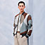 "Le Theoreme d'Equithagore" reversible rib-trim jacket, view 1 of 7