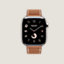 View: front, Series 10 case & Band Apple Watch Hermès Single Tour 42 mm
