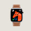 View: front, Series 10 case & Band Apple Watch Hermès Single Tour 42 mm