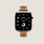 Series 10 case & Band Apple Watch Hermès Single Tour 42 mm Attelage, view 1 of 5