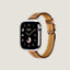Series 10 case & Band Apple Watch Hermès Single Tour 42 mm Attelage, view 3 of 5