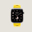 View: front, Series 10 case & Band Apple Watch Hermès Single Tour 42 mm Deployment Buckle Kilim