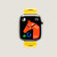 View: front, Series 10 case & Band Apple Watch Hermès Single Tour 42 mm Deployment Buckle Kilim
