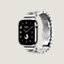 View: side, Series 10 case & Band Apple Watch Hermès Single Tour 42 mm Grand H