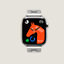 View: front, Series 10 case & Band Apple Watch Hermès Single Tour 42 mm Grand H