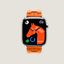 View: front, Series 10 case & Band Apple Watch Hermès Single Tour 46 mm Deployment Buckle Kilim