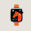 视图: 正面图, Series 10表盘 & Apple Watch Hermès 42毫米单圈Attelage表带