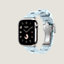 视图: 侧面图, Series 10表盘 & Apple Watch Hermès 42毫米单圈Kilim折叠扣表带