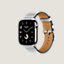 视图: 侧面图, Series 10表盘 & Apple Watch Hermès 42毫米单圈表带