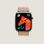 视图: 正面图, Series 10表盘 & Apple Watch Hermès 46毫米单圈Toile H表带