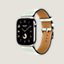 视图: 侧面图, Series 10表盘 & Apple Watch Hermès 46毫米单圈表带