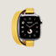 Series 11 case & Band Apple Watch Hermès Double Tour 42 mm Attelage, view 1 of 5