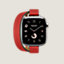Series 11 case & Band Apple Watch Hermès Double Tour 42 mm Attelage, view 1 of 5