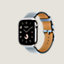 Series 11 case & Band Apple Watch Hermès Single Tour 42 mm, view 3 of 5