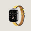 Series 11 case & Band Apple Watch Hermès Single Tour 42 mm Attelage, view 3 of 5