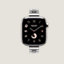 Series 11 case & Band Apple Watch Hermès Single Tour 42 mm Grand H Fin, view 1 of 5
