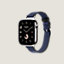 Series 11 case & Band Apple Watch Hermès Single Tour 42 mm Twill Jump Attelage, view 3 of 5