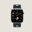Series 11 case & Band Apple Watch Hermès Single Tour 46 mm Clou de Selle, view 1 of 5
