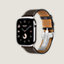 Series 11 case & Band Apple Watch Hermès Single Tour 46 mm Deployment Buckle, view 2 of 4