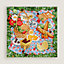 Un Carre sur l'Herbe scarf 90, view 2 of 3