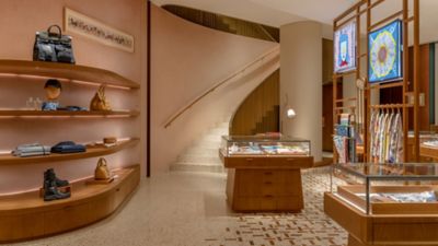 Hermès reopens its cherished Shanghai Plaza 66 store