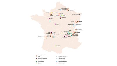 Hermès - Production sites in France