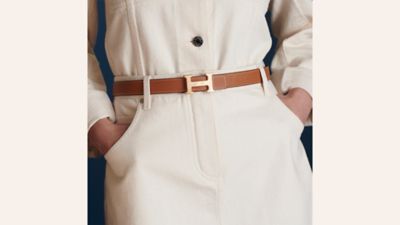 women's belt with h buckle