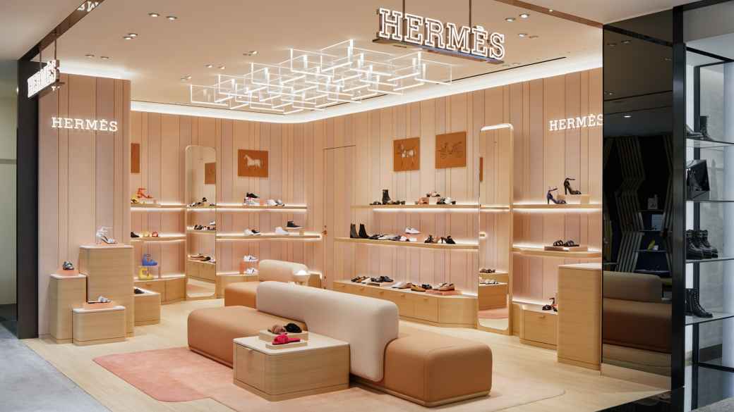 Hermès Shoe Store at Hankyu Umeda Department Store