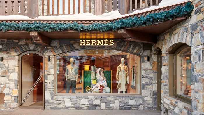 hermes courchevel store
