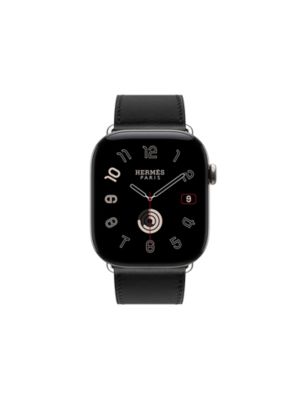 Apple Watch Hermès 46毫米单圈折叠扣表带, 视图: 正面图, front, 当前为第4张（共4张）