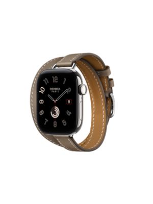 Band Apple Watch Hermès Double Tour 42&nbsp;mm Attelage, View: front, front, view 3 of 4