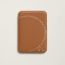 "Horse" MagSafe Card holder, gold