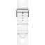 Band Apple Watch Hermès Ultra Single Tour 49&nbsp;mm En Mer, blanc