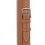 Band Apple Watch Hermès Double Tour 42&nbsp;mm Attelage, gold