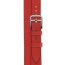Band Apple Watch Hermès Double Tour 42&nbsp;mm Attelage, rouge radieux
