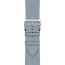 Band Apple Watch Hermès Single Tour 46&nbsp;mm, bleu lin